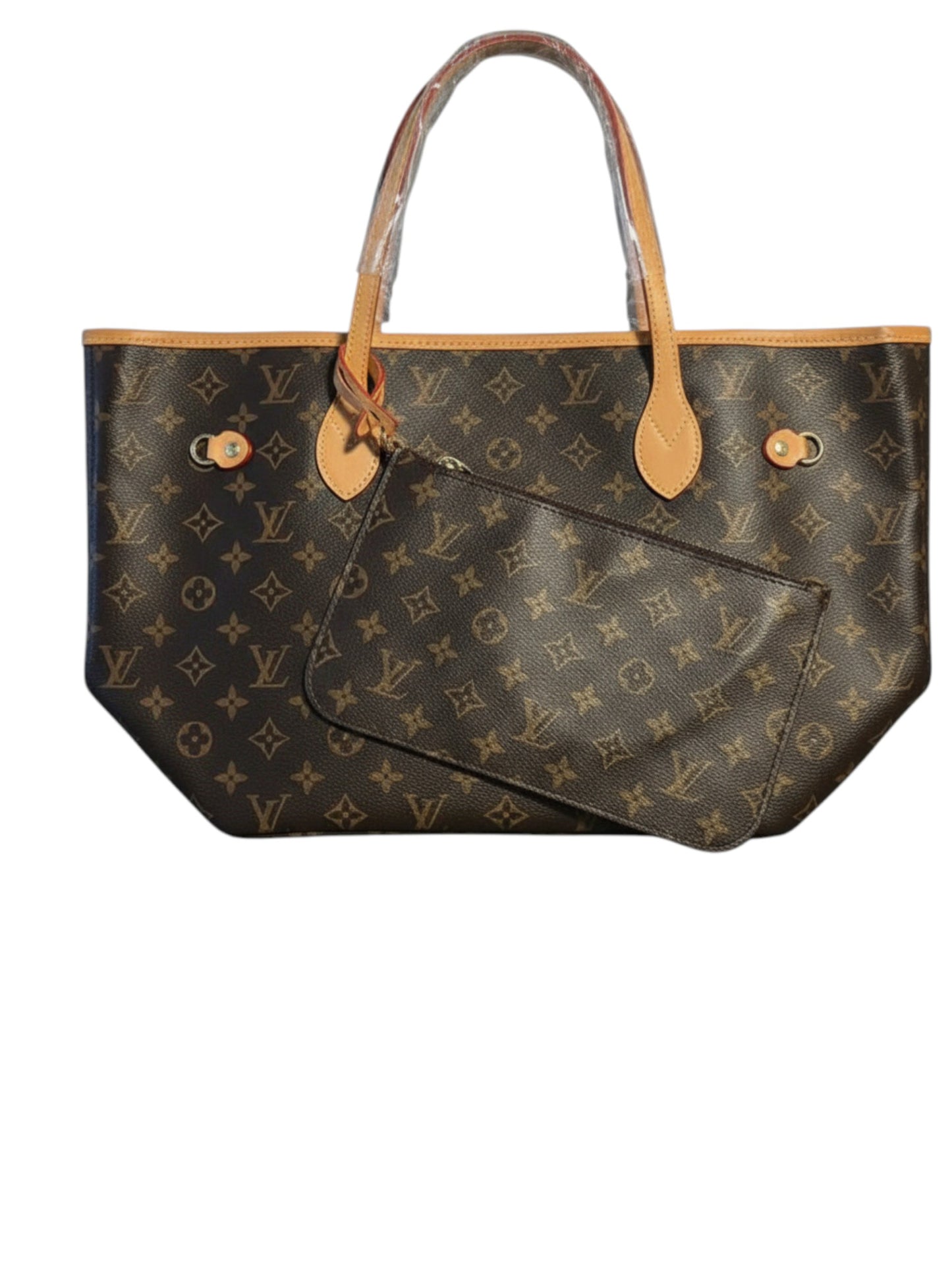 Designer Inspired LV Bag with Pocketbook