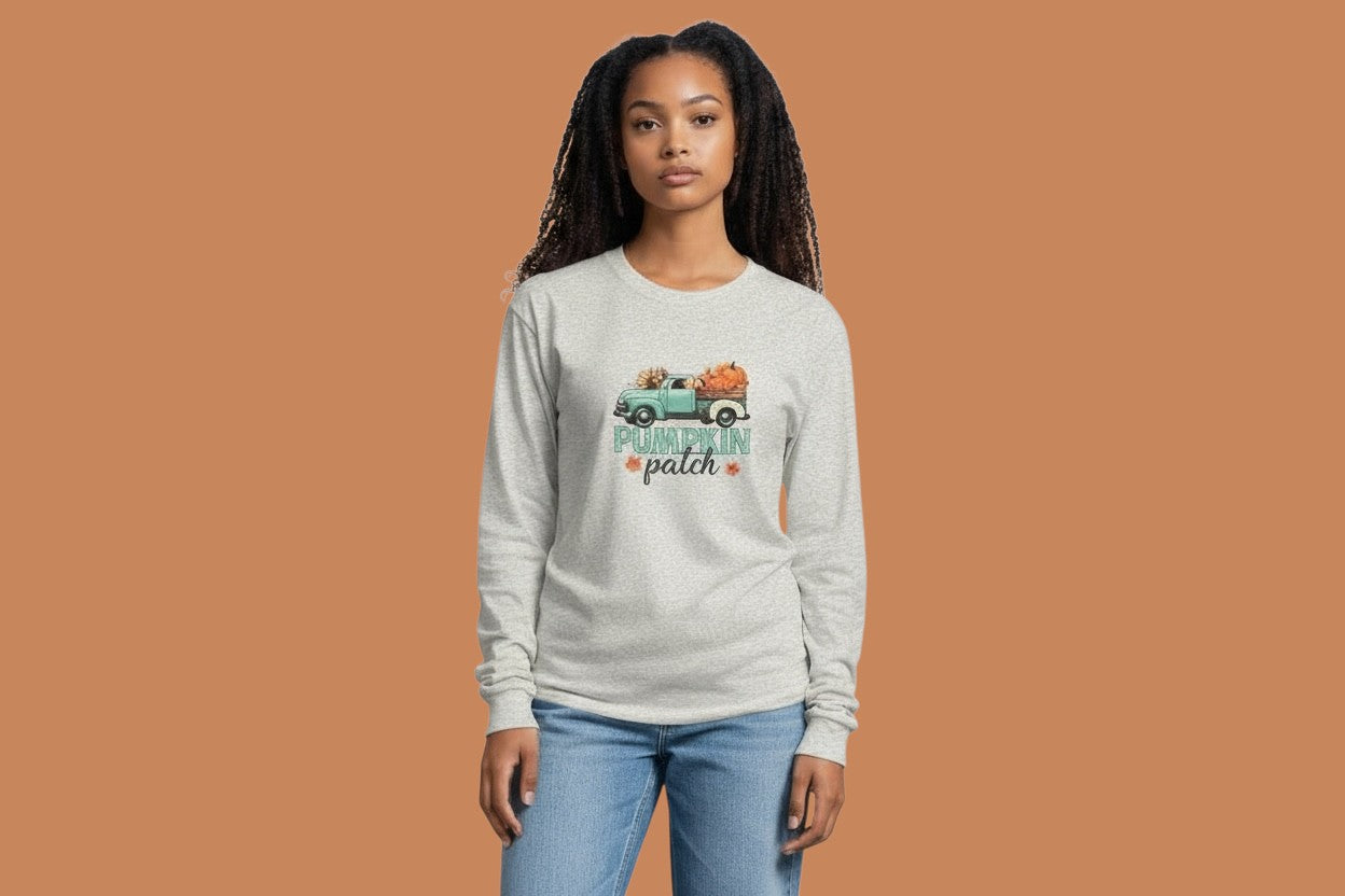 Long Sleeve Pumpkin Patch T-Shirt