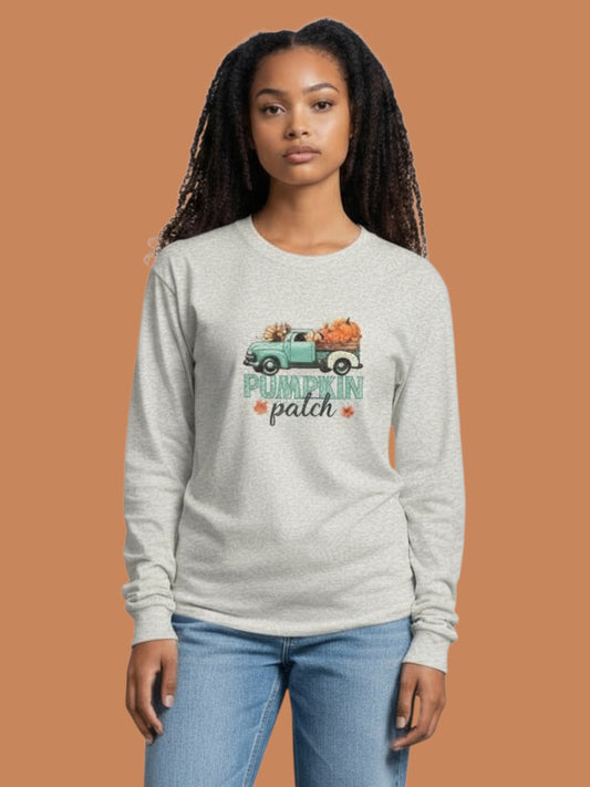 Long Sleeve Pumpkin Patch T-Shirt
